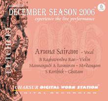 Album of Aruna Sairam - Chennai December Season 2006